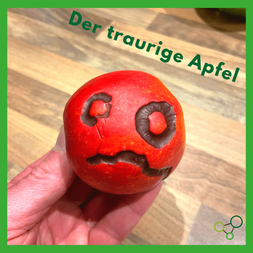 Der traurige Apfel